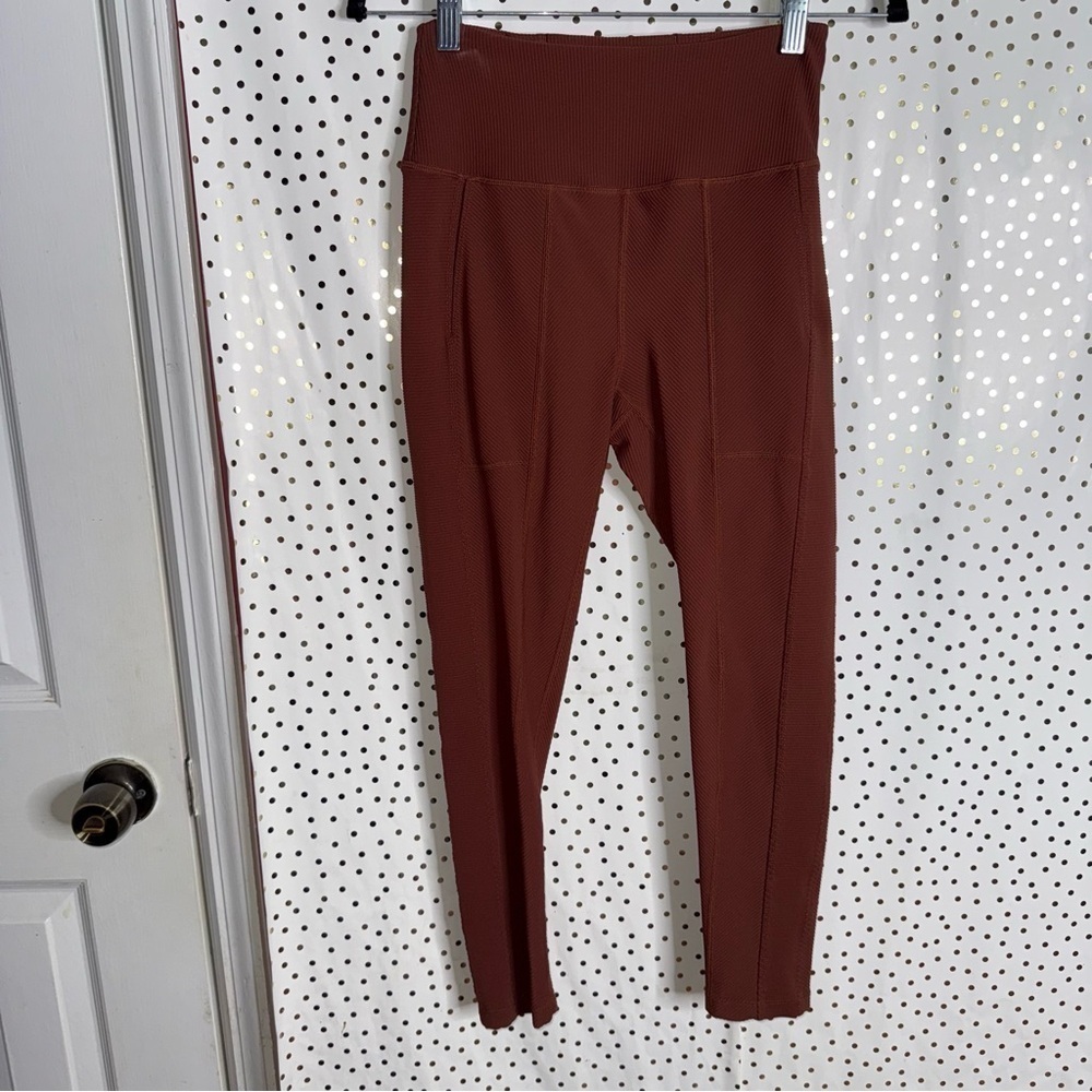 Free People Brown Leggings